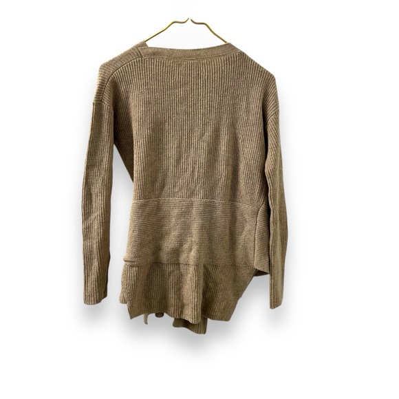 Brochu Walker Ribbed Cahsmere Wrap Sweater - Picture 3 of 4